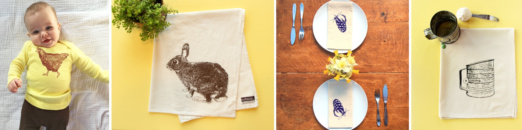 Screen Printed by Hand in St. Louis MO by SproutedDesigns 