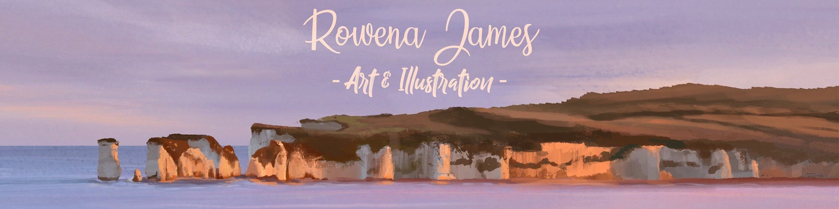 Rowena  Name Art Print