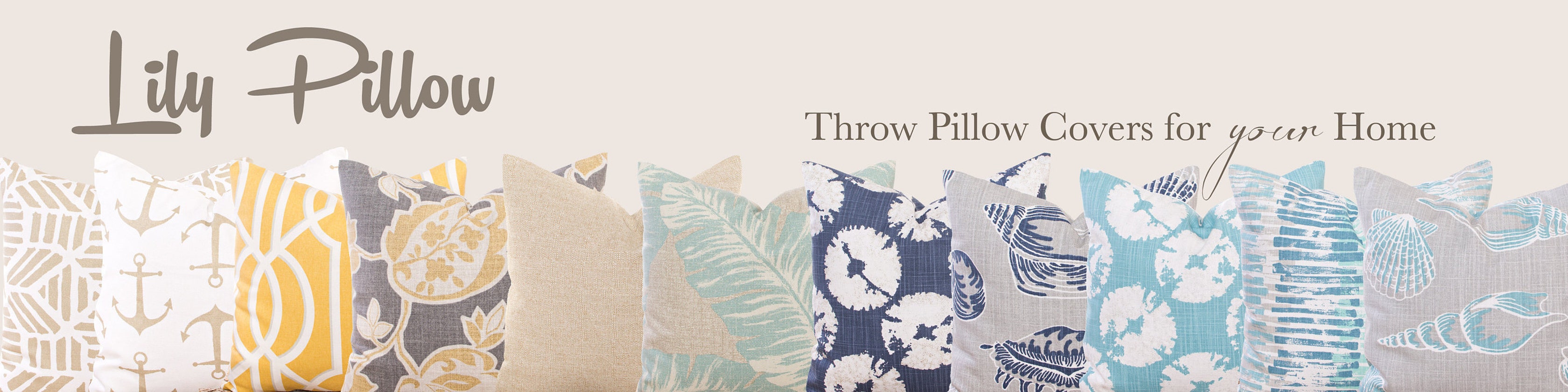 Throw Pillow Covers by LilyPillow on Etsy