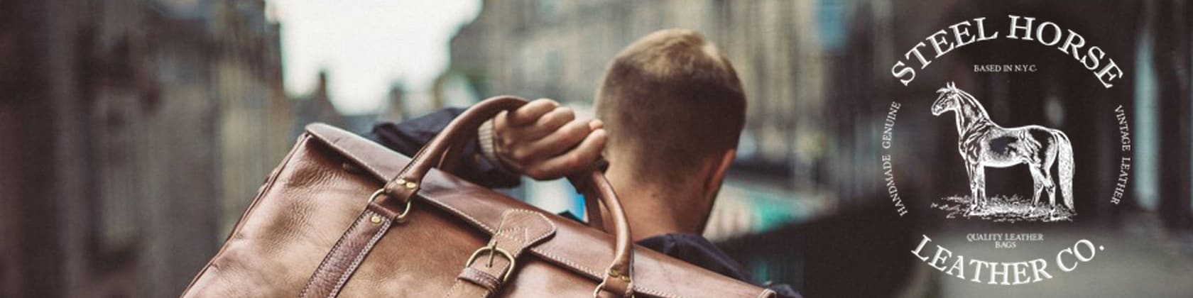 Steel Horse Leather The Eira Duffle Bag | Vintage Leather Weekender