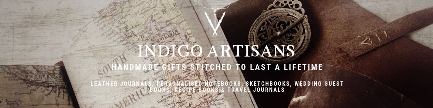Custom Sketchbook  Leather Bound Journal – Indigo Artisans