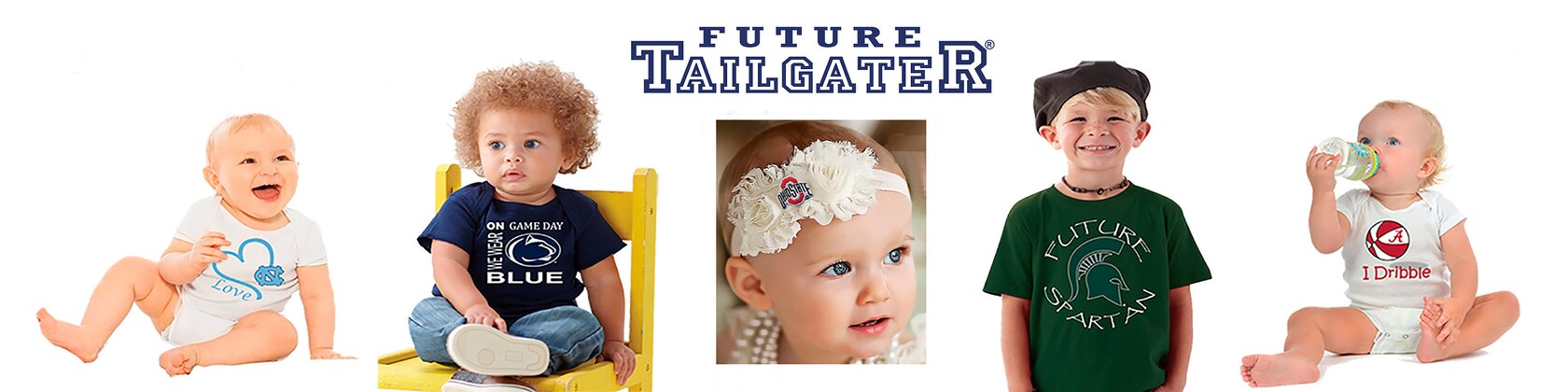 Future Tailgater Tennessee Volunteer Baby Diaper Cover