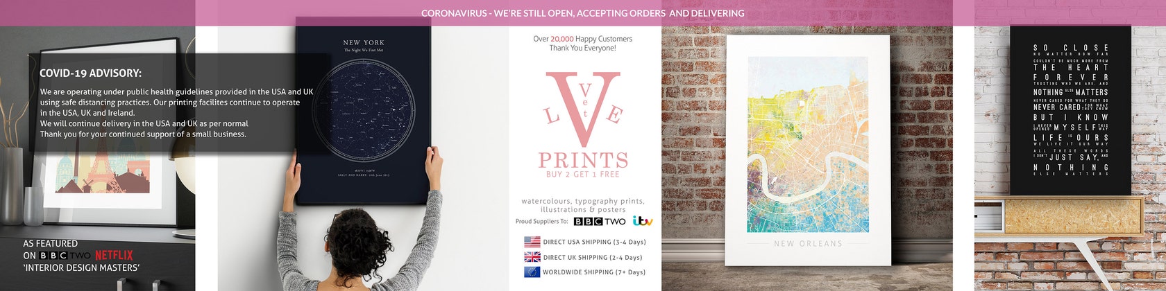 Lyrics Prints Watercolor Art Star Maps Travel By Velvetprint