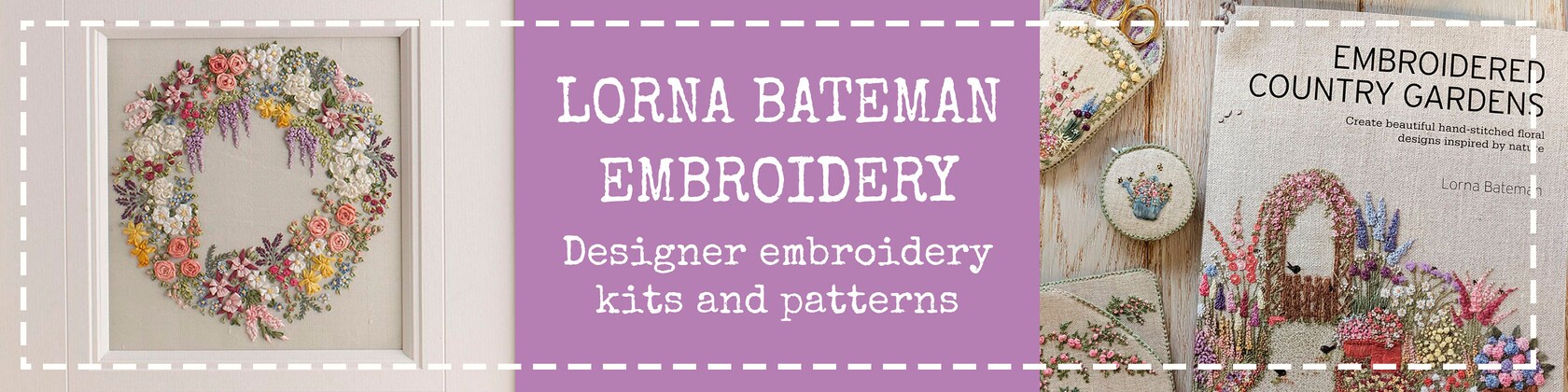 Tips for Ribbon Embroidery - Lorna Bateman Embroidery