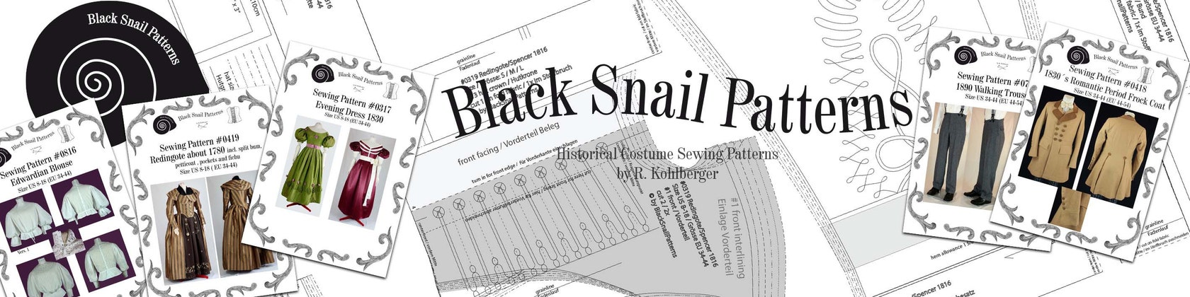 Black Snail Patterns Victorian Underwear 1115 pattern review by