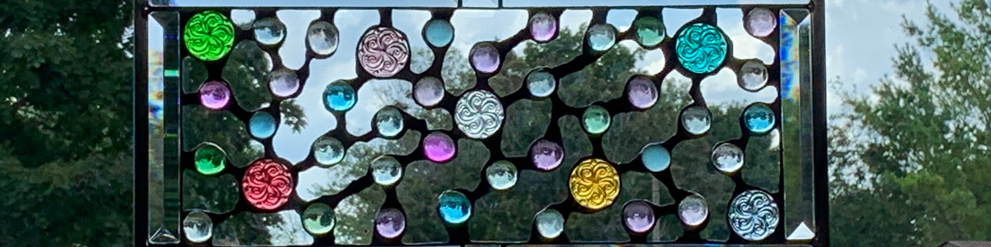 Stained Glass Panels by SunshineCityGlass on Etsy