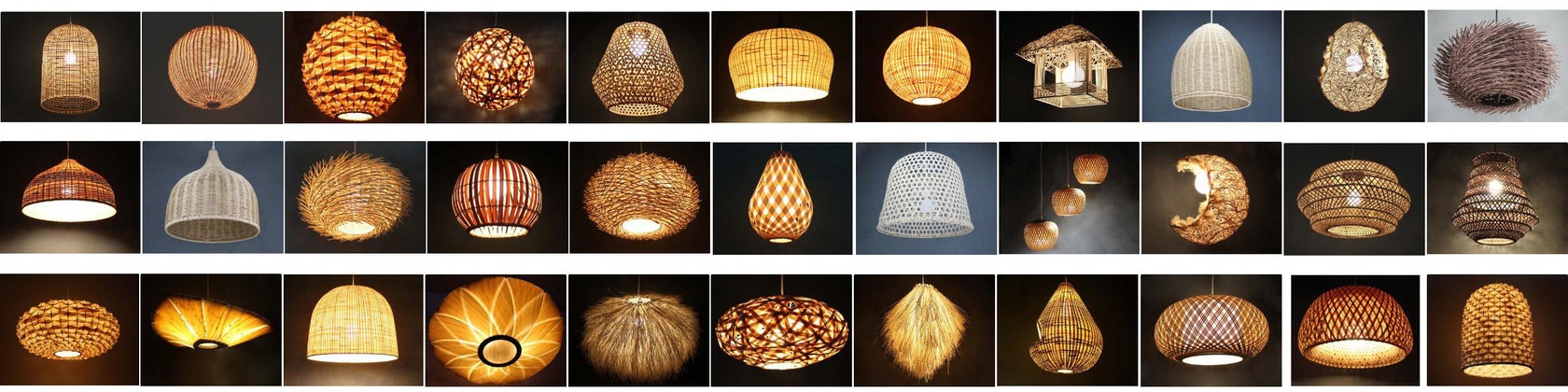 Handmade Kinds Of Natural Materials Lighting By Viwei On Previous Item Next