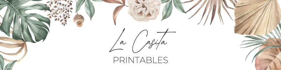 LaCasitaPrintables - Etsy