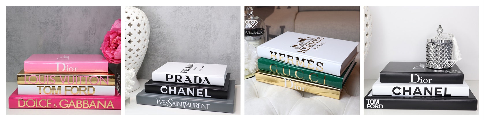 Coffee Table Books Decor  Best Designer books DIY (Chanel, Prada