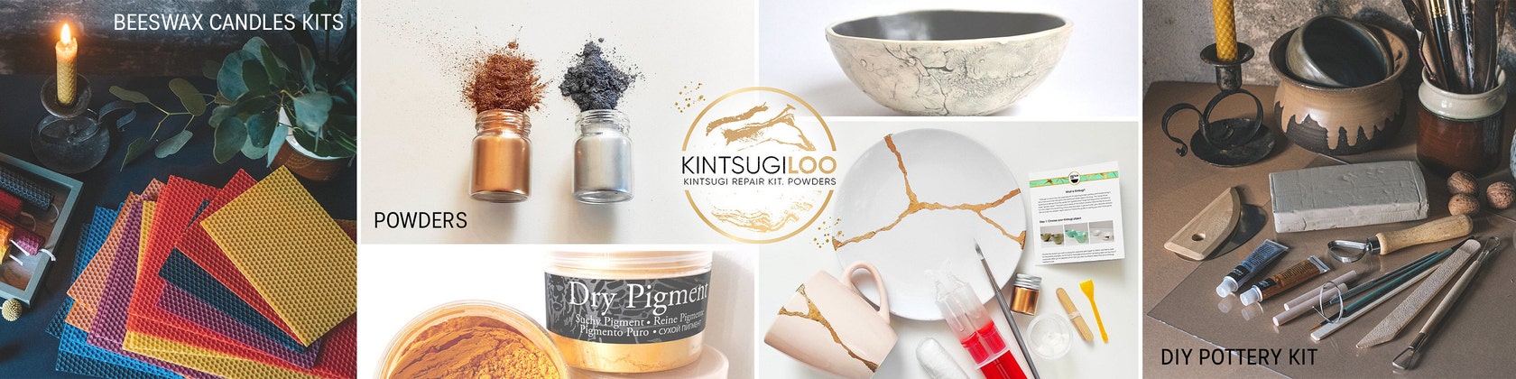 Kintsugi Repair Kit Für Keramik Geschirr Kintsugi Reparatur Set