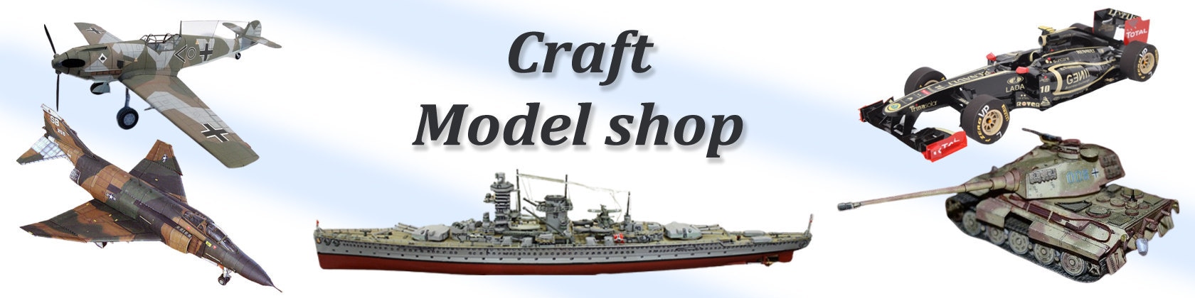 Scale Models, Shop