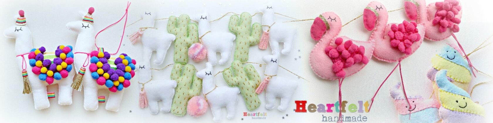 Cute quirky happy handmade felt creations. by 