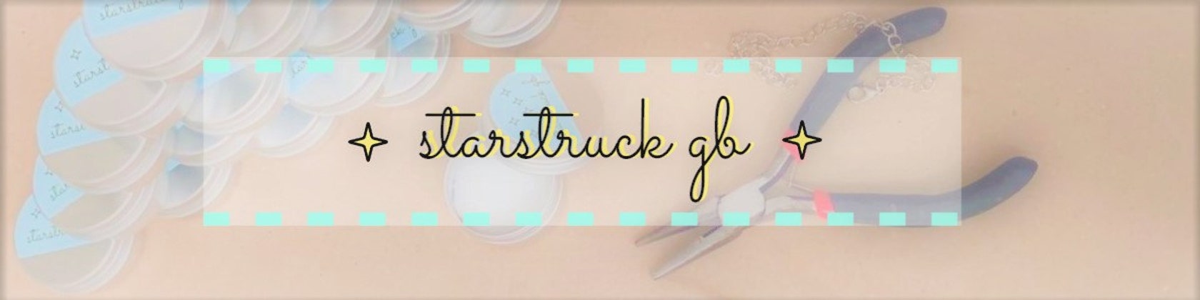 starstruck gb colour banner image from Nishka Mathur's Etsy page.