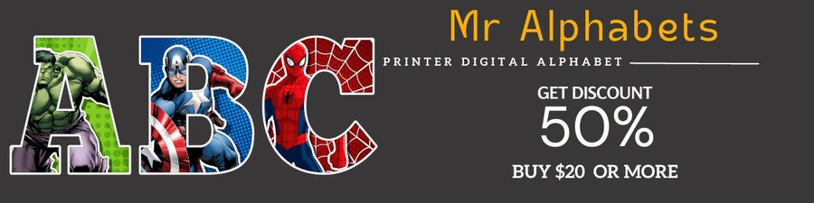 MrAlphabet - Etsy