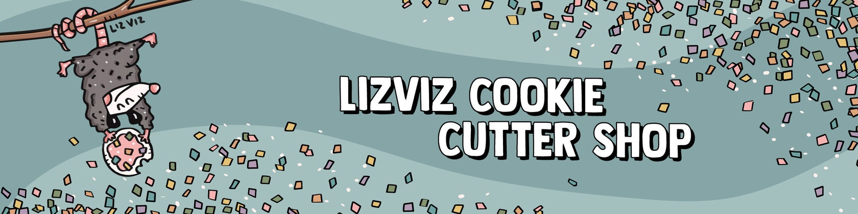 Mardi Gras Cookie Cutter. Snow cone Cookie Cutter. – LizViz