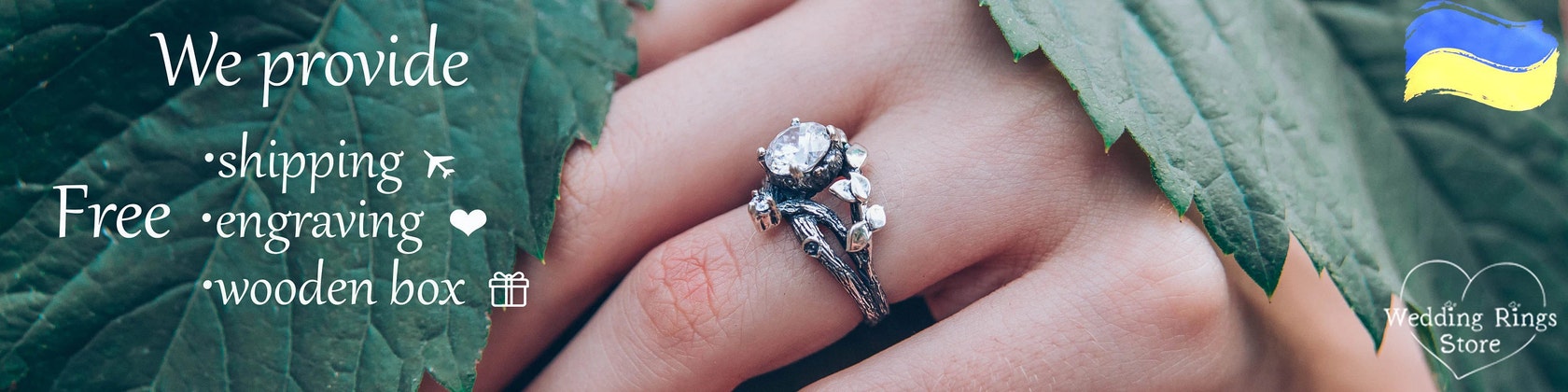 Etsy wedding ring sale store