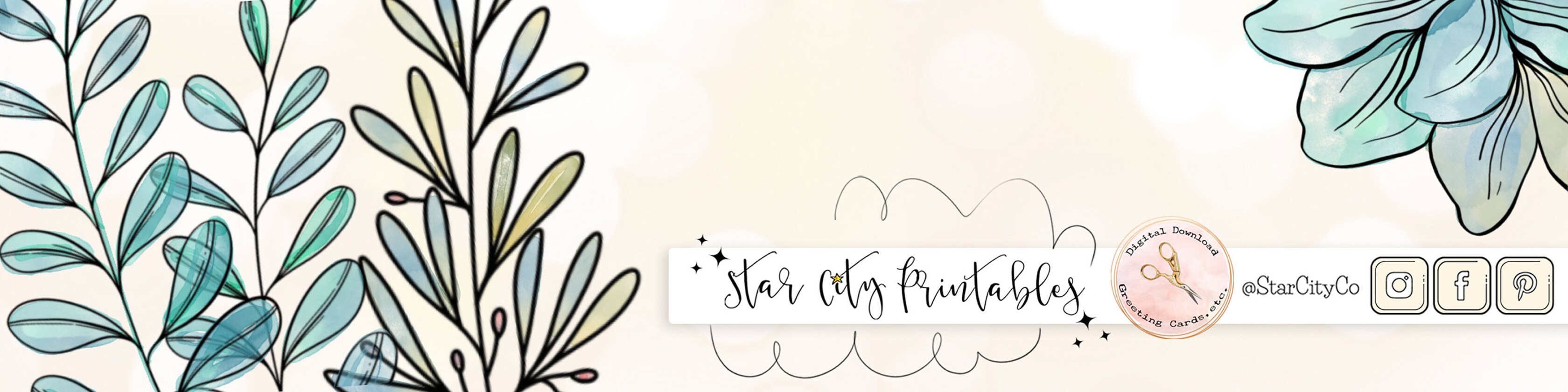 StarCityPrintables Etsy UK