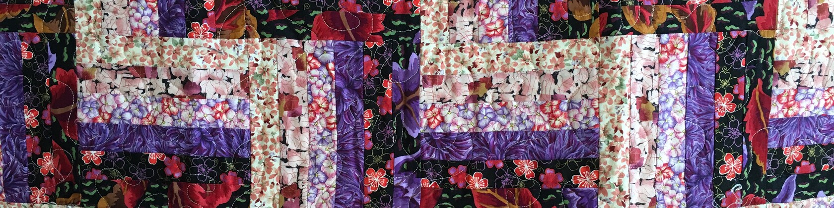 FQ exclusively Quilters at the museum IMPRESSIONNISTES ART COLLAGE TISSU DE COTON