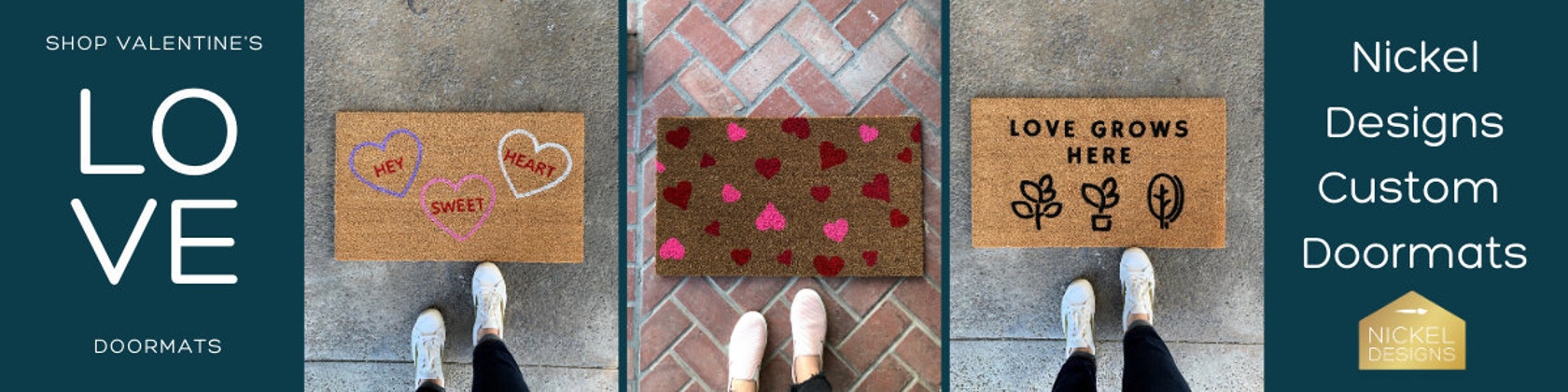 100 Hand Painted Custom And Funny Doormats Par Nickeldesignsshop