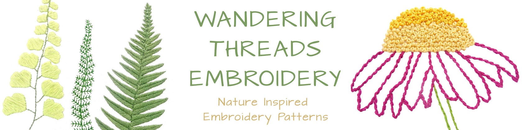 “Great Is Thy Faithfulness” Stick & Stitch Embroidery Patterns