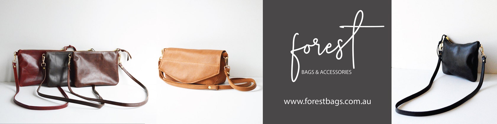 Leather Sling Bag - The Forest – Kompanero Canada