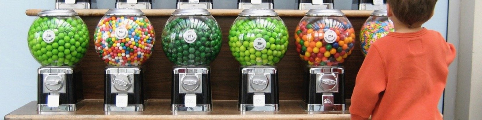 Fun-Size Small 9 Gumball Machine - GumballStuff: Bulk Vending