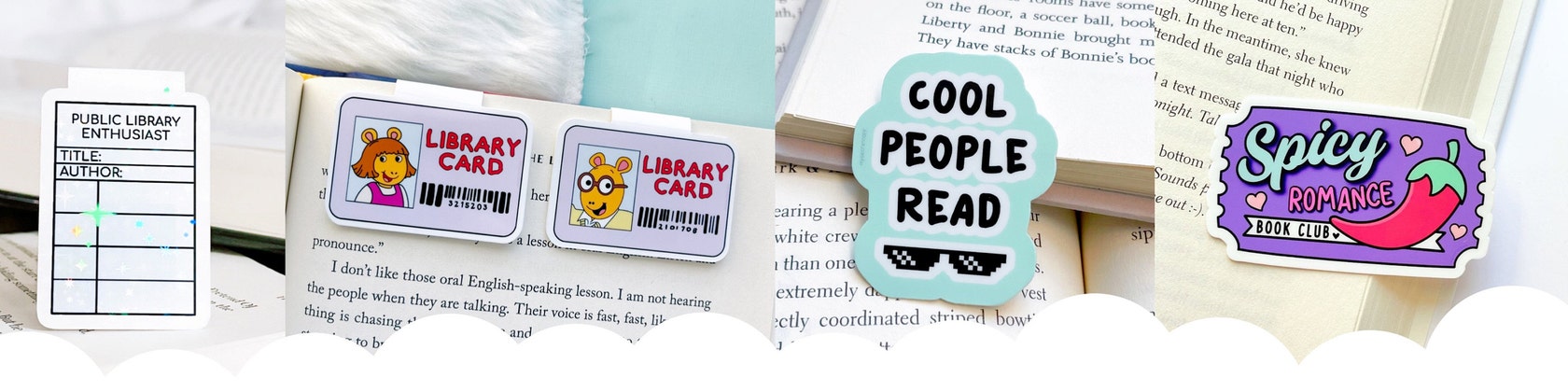 Read Books Stay Weird Book Club Sticker – My Secret Copy