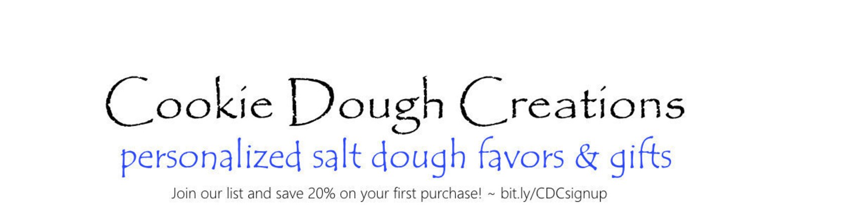 handcrafted salt dough gift
