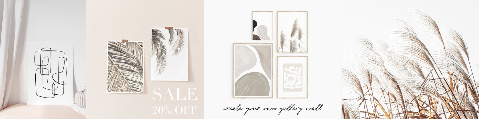 ENJOY 20% OFF / Modern Wall Art Abstract Wall by GalleryTribe