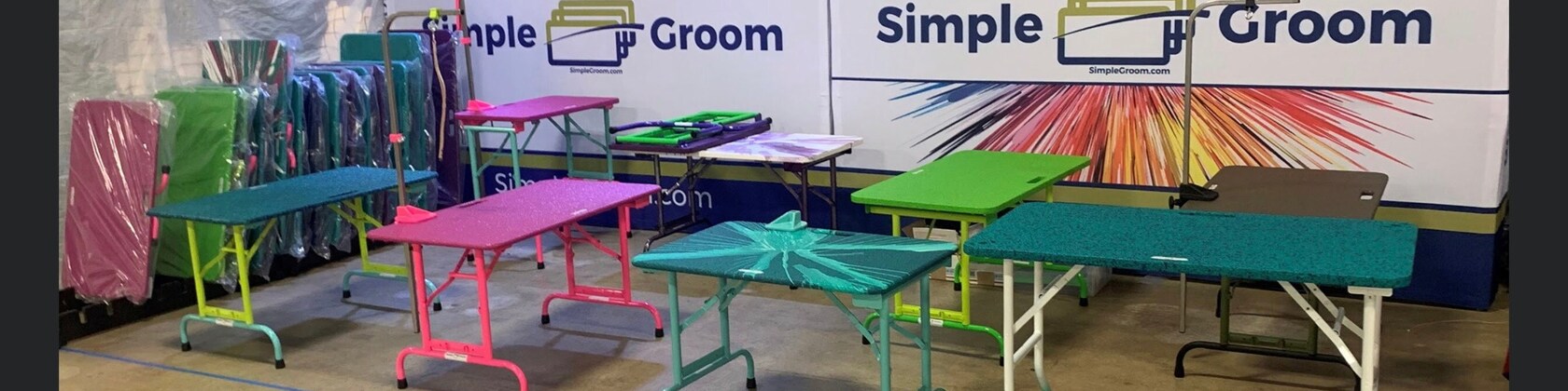 Simple groom top grooming table