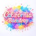 California Backdrop