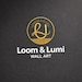 Loom & Lumi Modern Minimal Wall Art