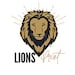 Lions Print