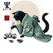 Kimono Cats Collection