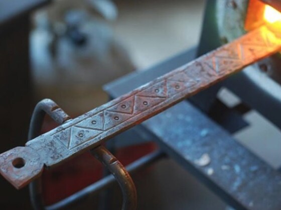 Hand forged heirlooms from Maine by BlackDogIronworks on Etsy