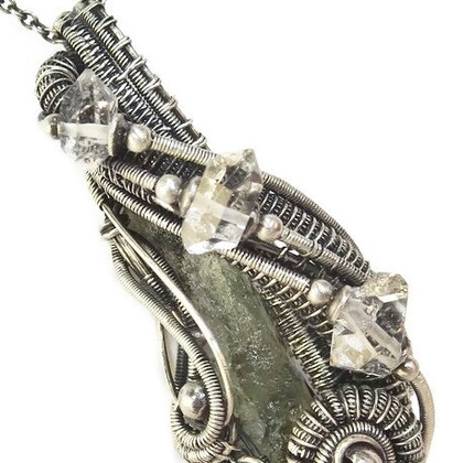 Wired Stone Fossil Meteorite &amp; Steampunk by 