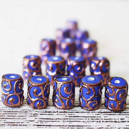 Czech Glass Beads Jewelry Making Supplies by funkyprettybeads