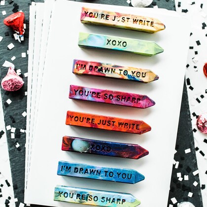 Science Party Rainbow Crayon Favors – Art 2 the Extreme® - The