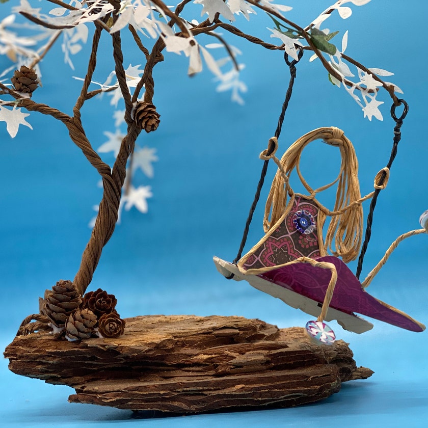 Wire Art & Altered Books by WireWhimsyCreations on Etsy