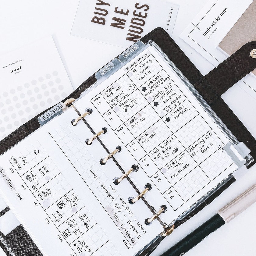 Minimalist Printable Planner Inserts by simpleandtrendyco on Etsy