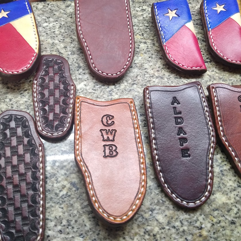Handmade leather products made in Texas. by TexasCountryLeather