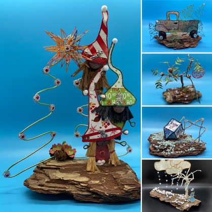 Wire Art & Altered Books by WireWhimsyCreations on Etsy