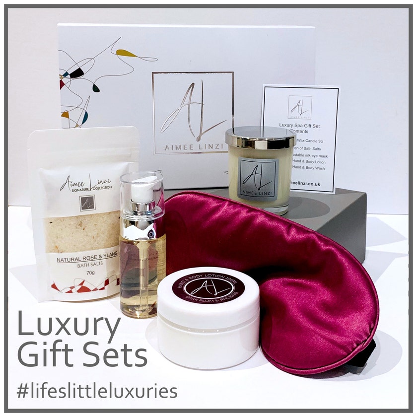 Personalised Luxury Spa Gift Sets Art & by AllureHomeAndBeauty