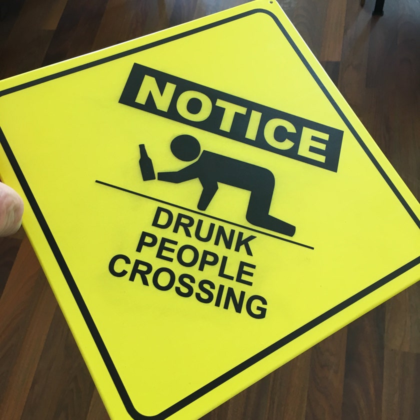 Vintage metal signs. Custom metal wall by OriginalCustomSigns