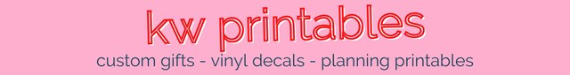 kwprintables - Etsy