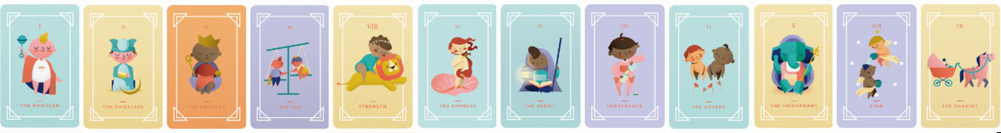 FAIRY TAROT CARD BABY TEE