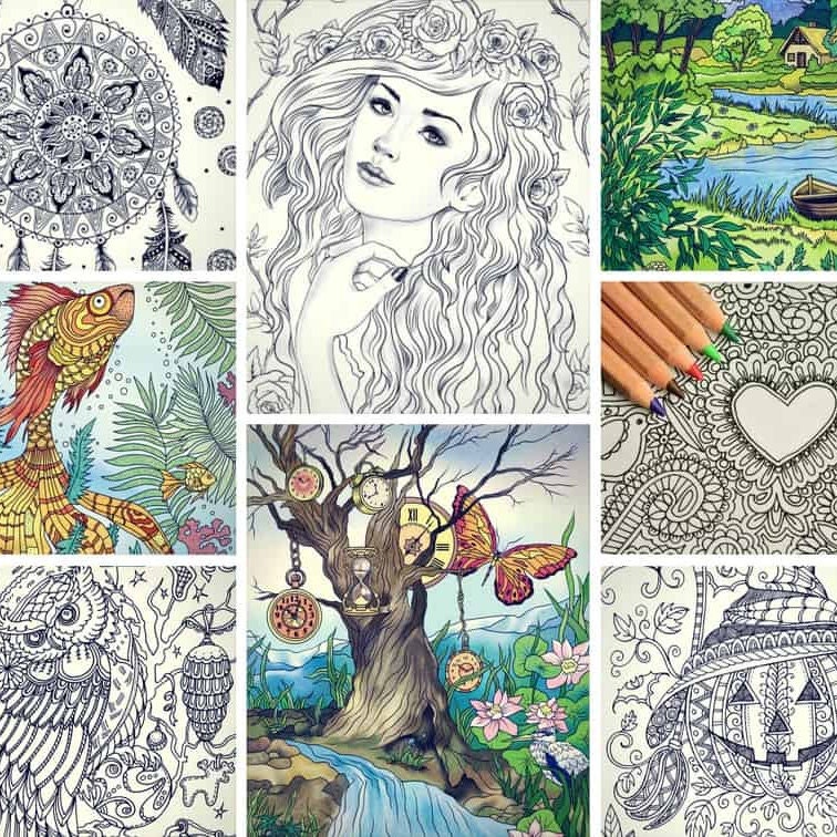 The Best Adult Coloring Books for a Better Headspace - srgserv.com