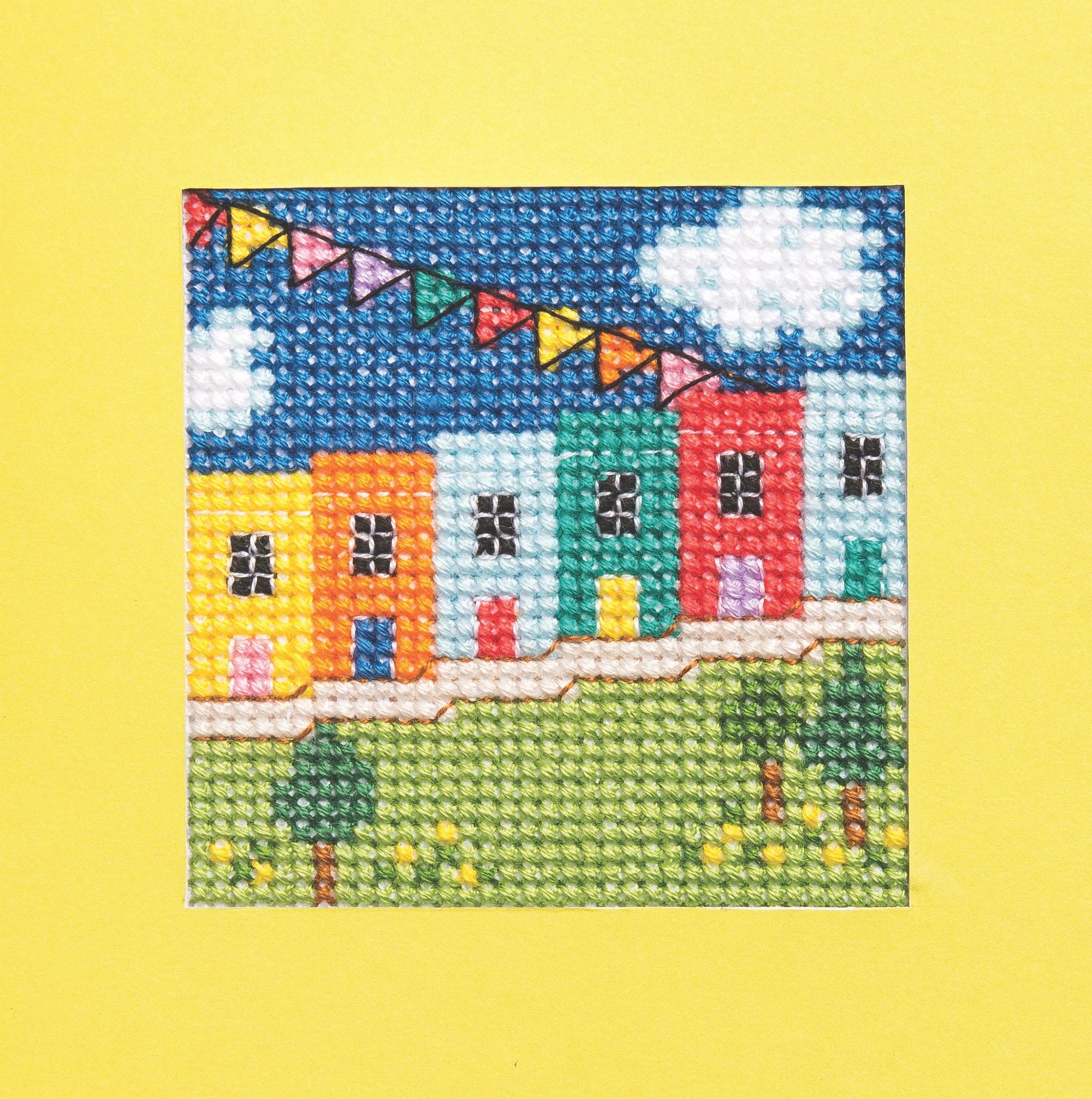 Contemporary needlepoint kits and cross stitch by TapestryBarn