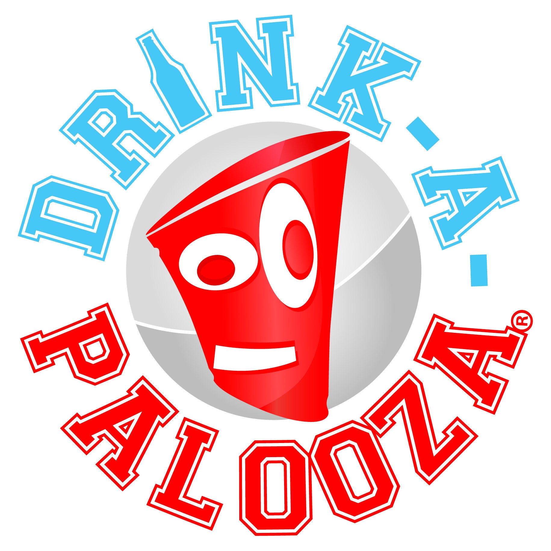 DRINK-A-PALOOZA Board Game: Fun Drinking Games for Couples Game Night | The  Drinking Board Game for Parties That Combines Beer Pong + Flip Cup + Kings