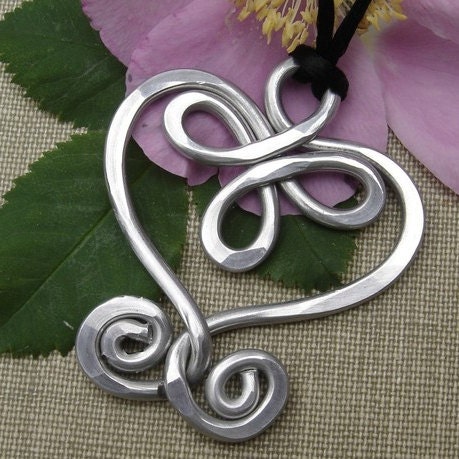 Nwt Celtic Charm Necklace | Color: Black/Silver | Size: Os | Justgrace23's Closet